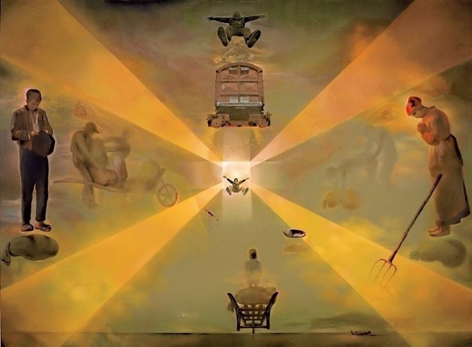 Dali Bahnhof von Perpignan Museum Ludwig