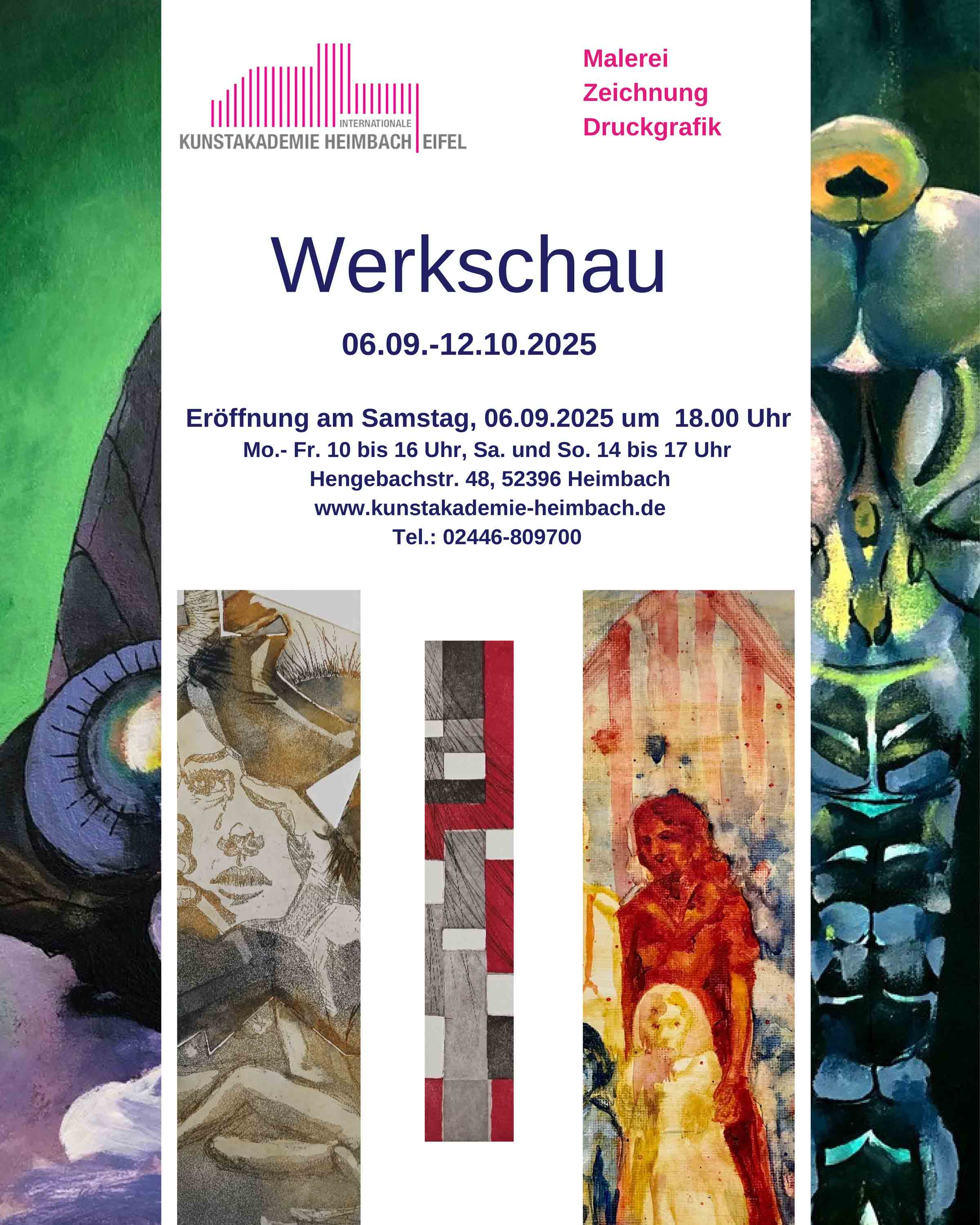 Plakat Werkschau 2